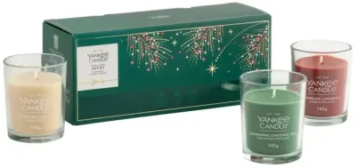 Подарочный набор свечей Yankee Candle Timeless Trio Gift Set, 3 свечи, 3 x 142 г