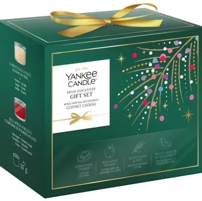 Подарочный набор Yankee Candle Minis Discovery Gift Set, 4 свечи по 37 г