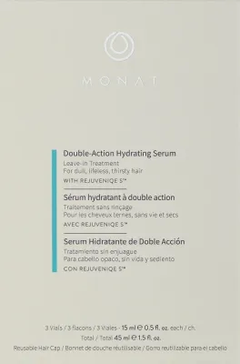Увлажняющая сыворотка для волос Monat Double-Action Hydrating Serum двойного действия, 3 x 15 мл