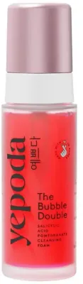 Пенка для умывания Yepoda The Bubble Double очищающая, с гранатом и салициловой кислотой, 120 мл