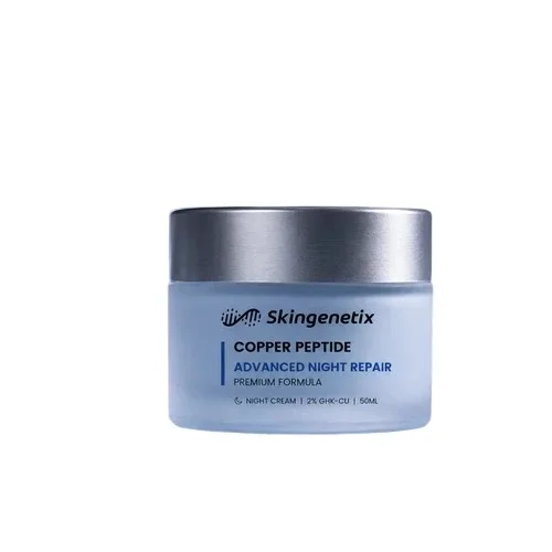 Ночной крем для лица Skingenetix Copper Peptide Advanced Night Repair Cream с 2% медным пептидом, 50 мл