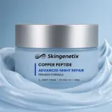 Ночной крем для лица Skingenetix Copper Peptide Advanced Night Repair Cream с 2% медным пептидом, 50 мл — фото 3