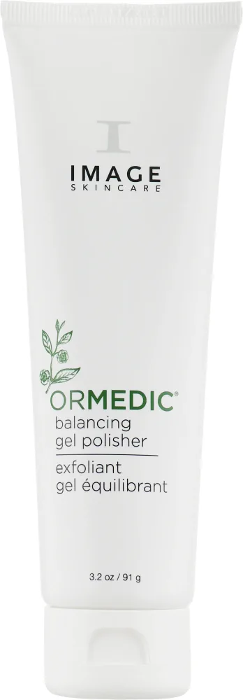 Image Skincare Ormedic Balancing Gel Polisher гель-пилинг для лица с алоэ, энзимный и механический, для ежедневного очищения, 91 г