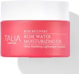 Talia Heaven's Dew Rose Recovery Rose Water Moisturizing Gel гель для лица увлажняющий с розовой водой 50 мл, лёгкий гель с гиалуроновой кислотой для сухой и чувствительной кожи — фото 2