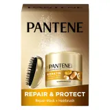 Набор Pantene Repair Protect Set: маска для волос 300 мл и щётка для волос — фото 3