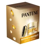 Набор Pantene Repair Protect Set: маска для волос 300 мл и щётка для волос — фото 4