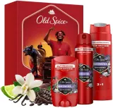 Набор Old Spice Night Panther Set: дезодорант 50 мл, дезодорант-спрей 150 мл и гель для душа 250 мл — фото 2