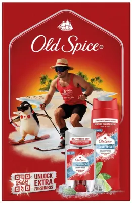 Набор для тела Old Spice Cold Spice: гель для душа 250 мл и дезодорант 70 мл