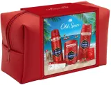 Набор для тела Old Spice Captain: дезодорант 50 мл, гель для душа 250 мл, дезодорант-спрей 150 мл и сумка — фото 1
