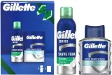 Мужской набор Gillette Series: пена для бритья, 250 мл, лосьон после бритья, 100 мл — фото 1