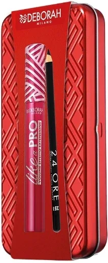 Deborah Milano Kit Natale 03 праздничный набор для макияжа глаз: тушь для ресниц 13 мл, карандаш для глаз 1.5 г