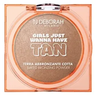 Бронзер для лица Deborah Baked Bronzer, запечённый, 18 г, оттенок 01 - Light
