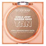 Бронзер для лица Deborah Baked Bronzer, запечённый, 18 г, оттенок 01 - Light — фото 1
