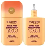 Бронзер для лица жидкий Deborah Face Bronzing Drops, в каплях, 30 мл, оттенок 01 - Light — фото 2