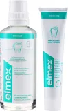 Elmex Sensitive набор для чувствительных зубов: ополаскиватель Sensitive Plus 400 мл и зубная паста с аминофторидом 75 мл, защита от кариеса — фото 2