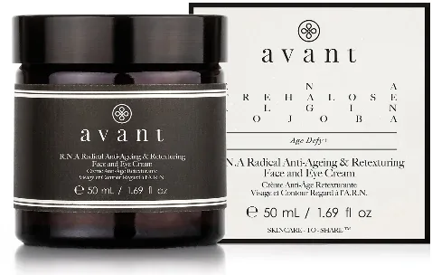 Avant R.N.A Radical Anti-Ageing and Retexturing Face and Eye Cream антивозрастной обновляющий крем для лица и век с гликолевой кислотой 50 мл