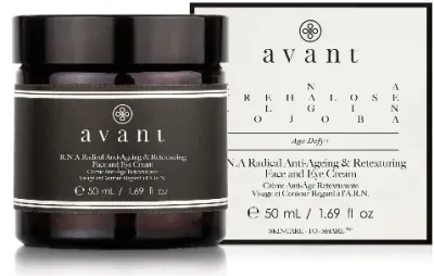 Avant R.N.A Radical Anti-Ageing and Retexturing Face and Eye Cream антивозрастной обновляющий крем для лица и век с гликолевой кислотой 50 мл