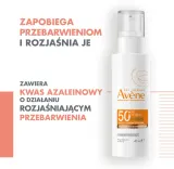 Avene Eau Thermale Anti-Pigmentation Fluid солнцезащитный флюид для лица против пигментных пятен SPF50+, лёгкий, для чувствительной кожи, 40 мл — фото 5