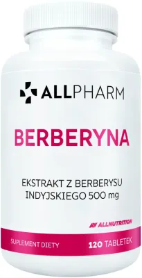 БАД Берберин Allnutrition Allpharm Berberine, 120 шт