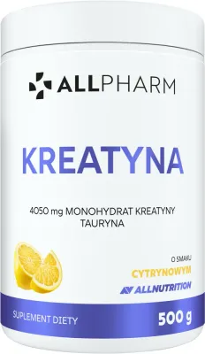 Креатин Allnutrition Allpharm Creatine со вкусом лимона, 500 г