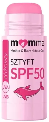 Солнцезащитный стик Momme SPF 50 розовый, 10 г
