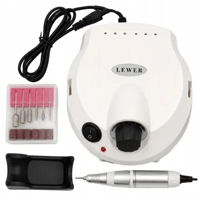 Фрезер для ногтей Lewer DM-202, белый, 1 шт