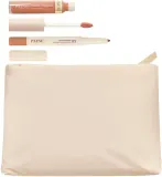 Paese Nude Lip Set набор для губ: карандаш для губ 0.6 г, блеск для губ 4.5 мл, косметичка, нюдовый макияж губ — фото 4