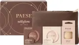 Paese Selfglow Set Cold набор: бронзер 8 г, румяна 8 г, спонж и косметичка, набор для скульптурирования и румянца — фото 1