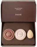 Paese Selfglow Set Cold набор: бронзер 8 г, румяна 8 г, спонж и косметичка, набор для скульптурирования и румянца — фото 4