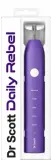 Электрическая зубная щётка Dr. Scott Daily Rebel Toothbrush, фиолетовая, 1 шт — фото 1
