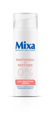 Mixa Anti Reaction Hydrating Repairing Cream крем для лица успокаивающий увлажняющий с пантенолом 50 мл, крем для чувствительной кожи для защитного барьера