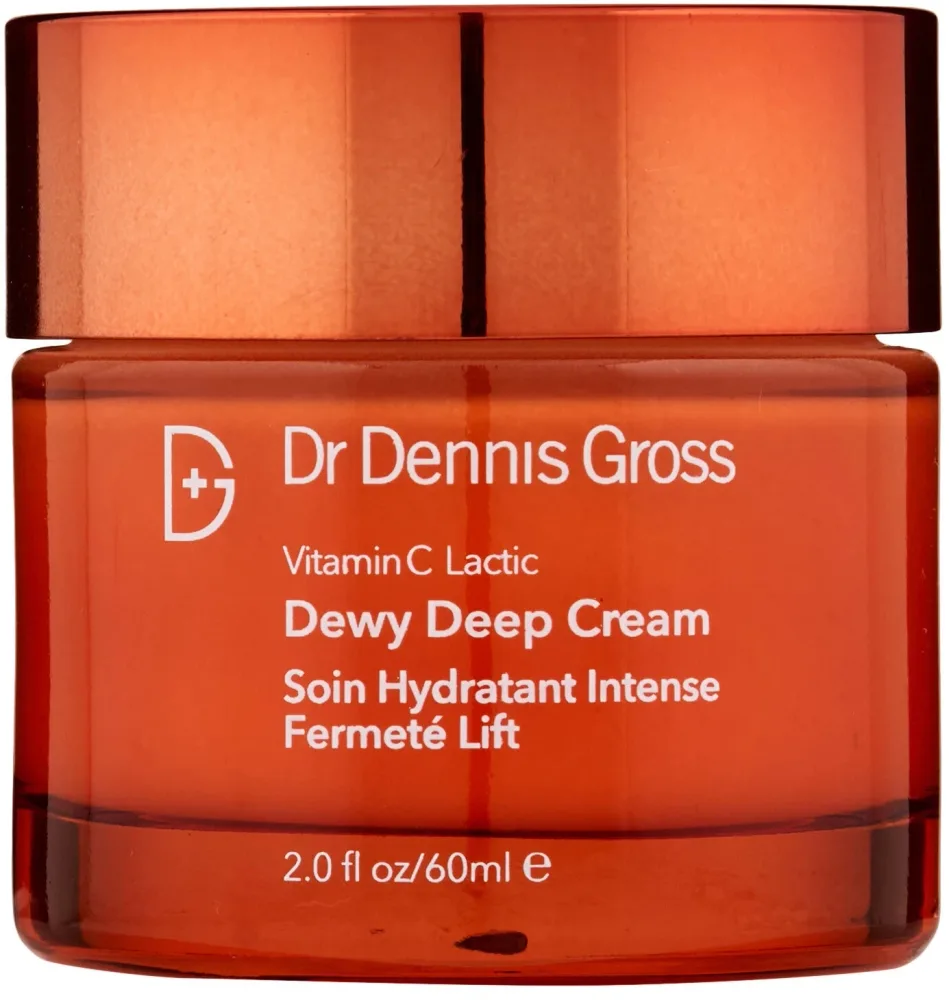 Крем для лица Dr Dennis Gross Vitamin C Lactic Dewy Deep Cream восстанавливающий, с витамином C, 60 мл