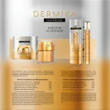 Набор для ухода за лицом Dermika Imperial: крем для лица 50 мл, крем для глаз 15 мл и аксессуар — фото 3