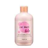 Набор для волос Inebrya Ice Cream Keratin Repair и Glow Kit: шампунь 300 мл, кондиционер 200 мл, спрей 200 мл и аксессуар — фото 2