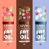 Блеск-масло для губ NYX Professional Makeup Xmas Fat Oil Gem, 4,8 мл, оттенок Cacao Gem — фото 4
