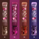 Блеск для губ NYX Professional Makeup Jelly Gem Full-Bodied Shine Gloss, 7,5 мл, оттенок 01 - Cocoa Sparkle — фото 2