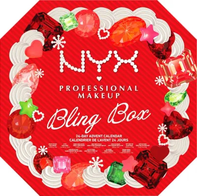 Адвент-календарь NYX Professional Makeup Bling Box 24-Day Advent Calendar, 24 продукта
