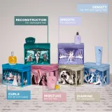 Подарочный набор для волос Alfaparf Semi Di Lino Diamond Holiday Gift Set: шампунь, кондиционер, кристаллы для волос — фото 5