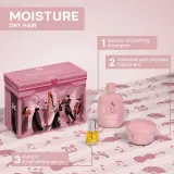 Подарочный набор для волос Alfaparf Semi Di Lino Moisture Holiday Gift Set: шампунь, маска, кристаллы для волос — фото 3