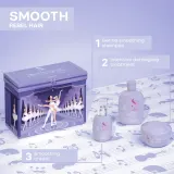 Подарочный набор для волос Alfaparf Semi di Lino Smooth Holiday Gift Set: шампунь, маска, крем для волос — фото 3