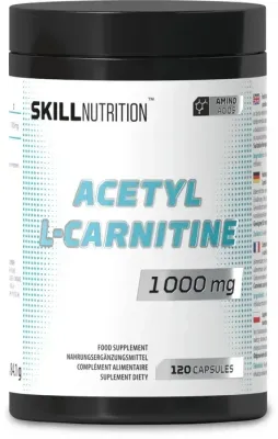 Аминокислота Skill Nutrition Acetyl L -Carnitine 1000mg ацетил-L-карнитин, капсулы, 120 шт