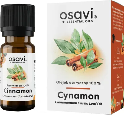 Эфирное масло корицы Osavi Essential Oil 100% Cynamon, 10 и, 10 мл