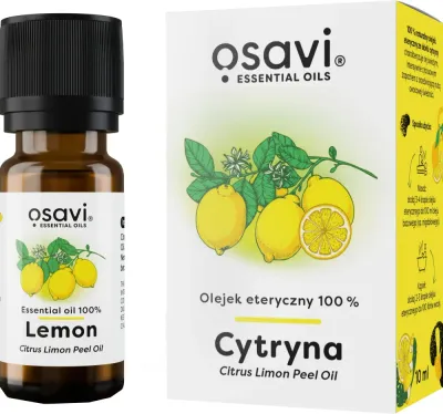 Эфирное масло лимона Osavi Essential Oil 100% Lemon, 10 и, 10 мл