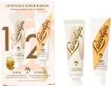 Набор для губ Lanolips Lip Rituals Scrub Balm Coconutter, скраб для губ и бальзам — фото 1