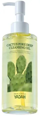 Гидрофильное масло Yadah Cactus Pore Deep Cleansing Oil для лица, 200 мл