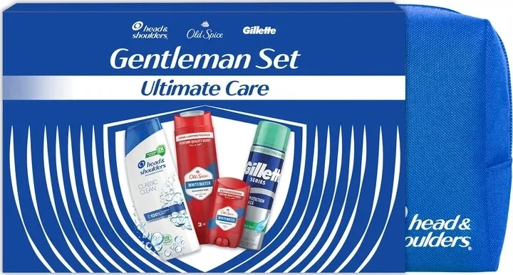 Head & Shoulders Head & Shoulders + Old Spice + Gillette - Набор для мужчин Old Spice, Gillette и Хэд энд Шолдерс, 5 средств