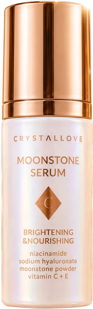 Сыворотка для лица Crystallove Moonstone Serum осветляющая, с порошком лунного камня, 30 мл