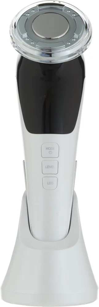 Массажёр для лица Lewer EMS Hot + Cool Skin Care Device D818 + D022 многофункциональный, микротоковый, 5 в 1, белый, 1 шт