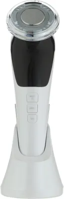 Массажёр для лица Lewer EMS Hot + Cool Skin Care Device D818 + D022 многофункциональный, микротоковый, 5 в 1, белый, 1 шт