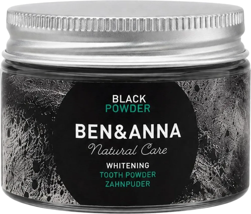 Ben & Anna Ben & Anna Black Powder - Зубной порошок Ben Anna Black Powder отбеливающий, 15 г